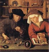 MASSYS, Quentin The Money-changer and his Wife Germany oil painting artist